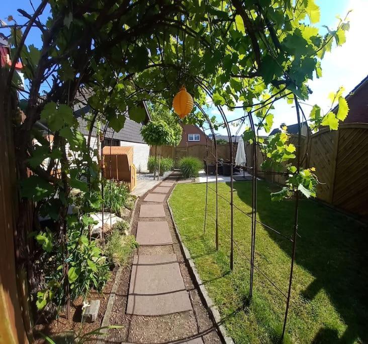 Ferienwohnung Zum Wenning Mit Garten In Stadtlohn Exterior foto